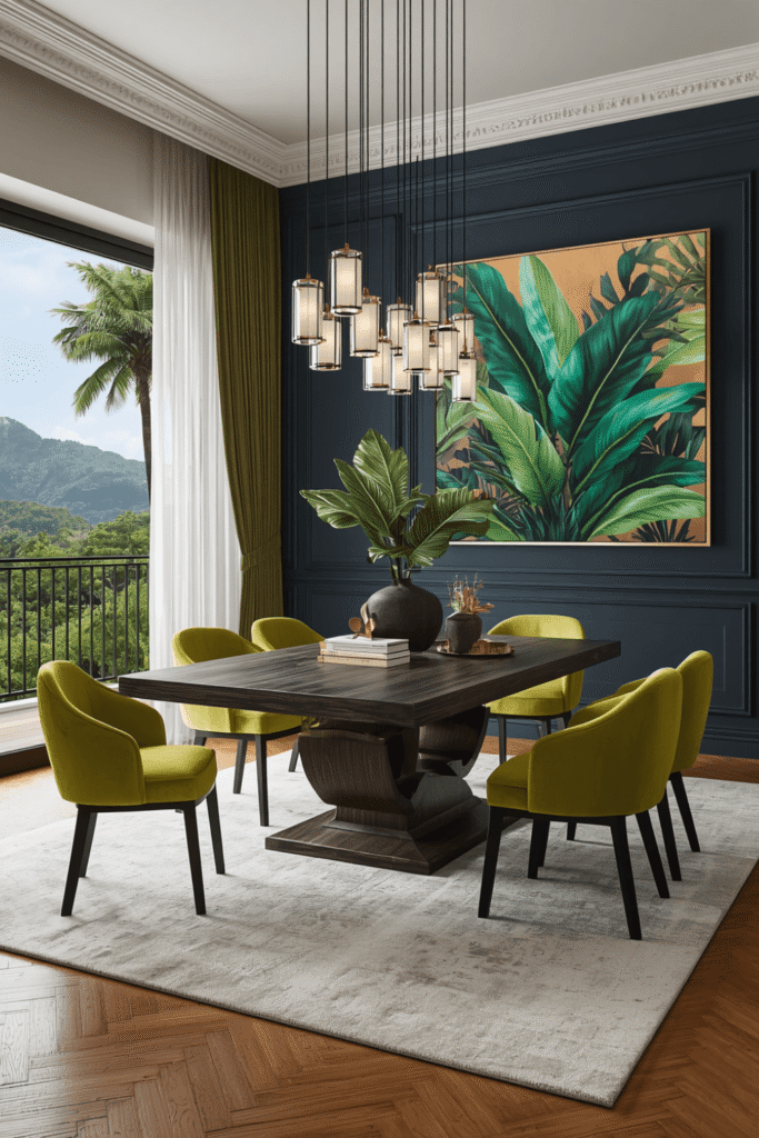 5. Modern Tropical Interior