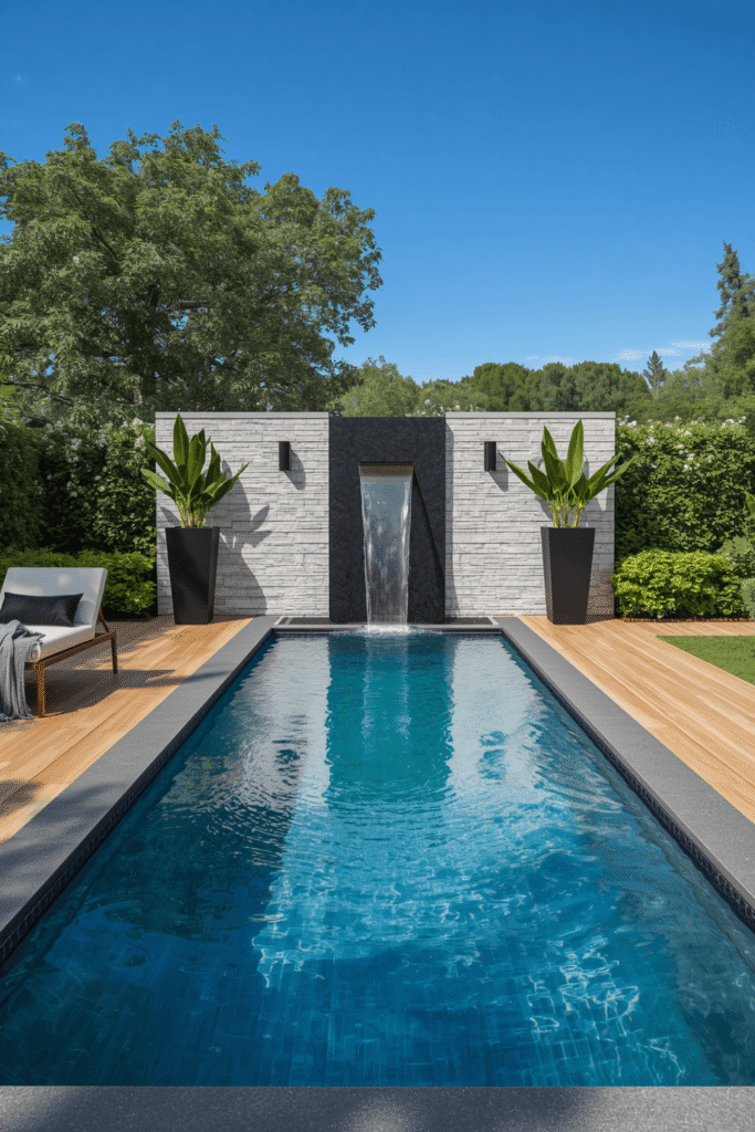 5. Pool Privacy Wall Ideas