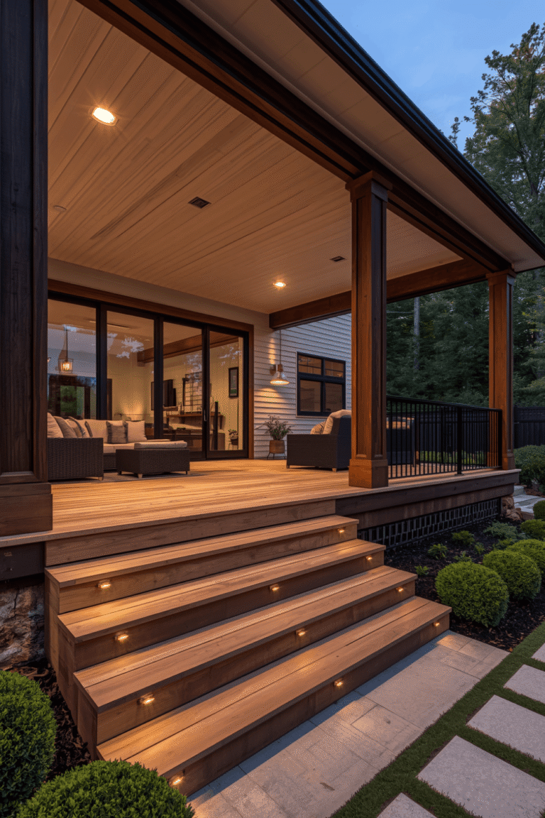 Deck Lighting Ideas That Change Everything at Night