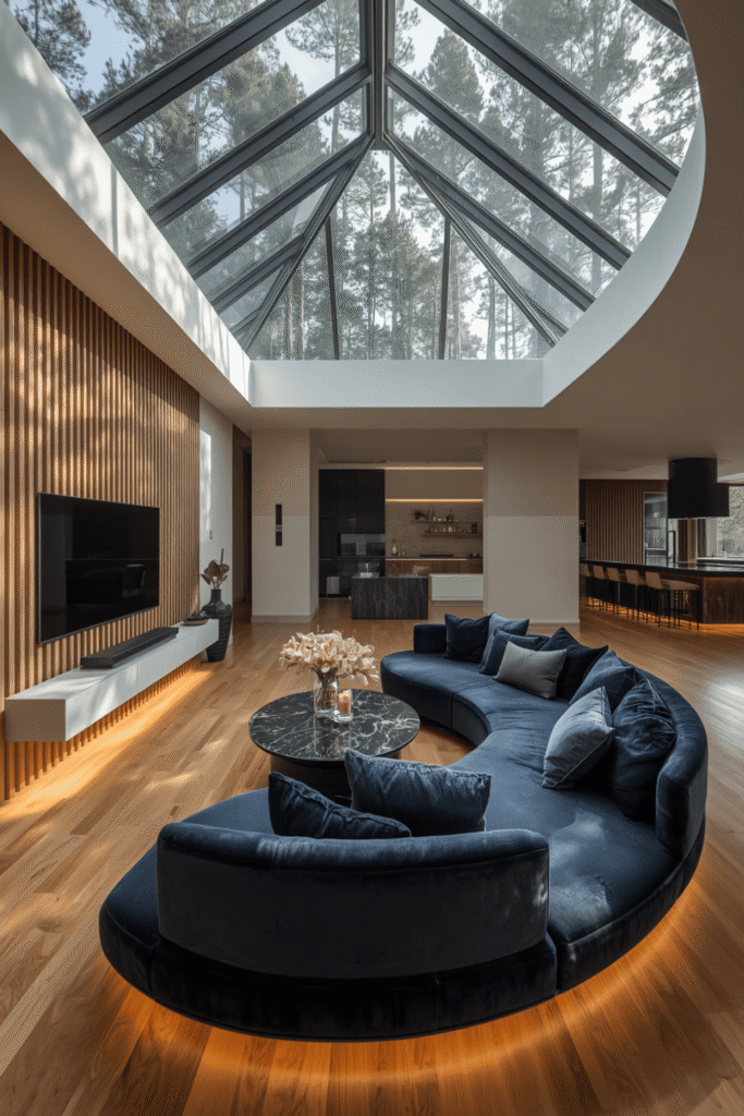 Floating TV Wall Design for a Clean, Modern Look