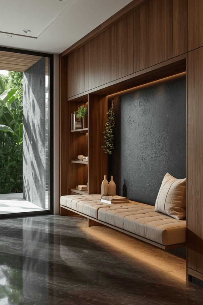 What Makes a Mudroom Feel Modern