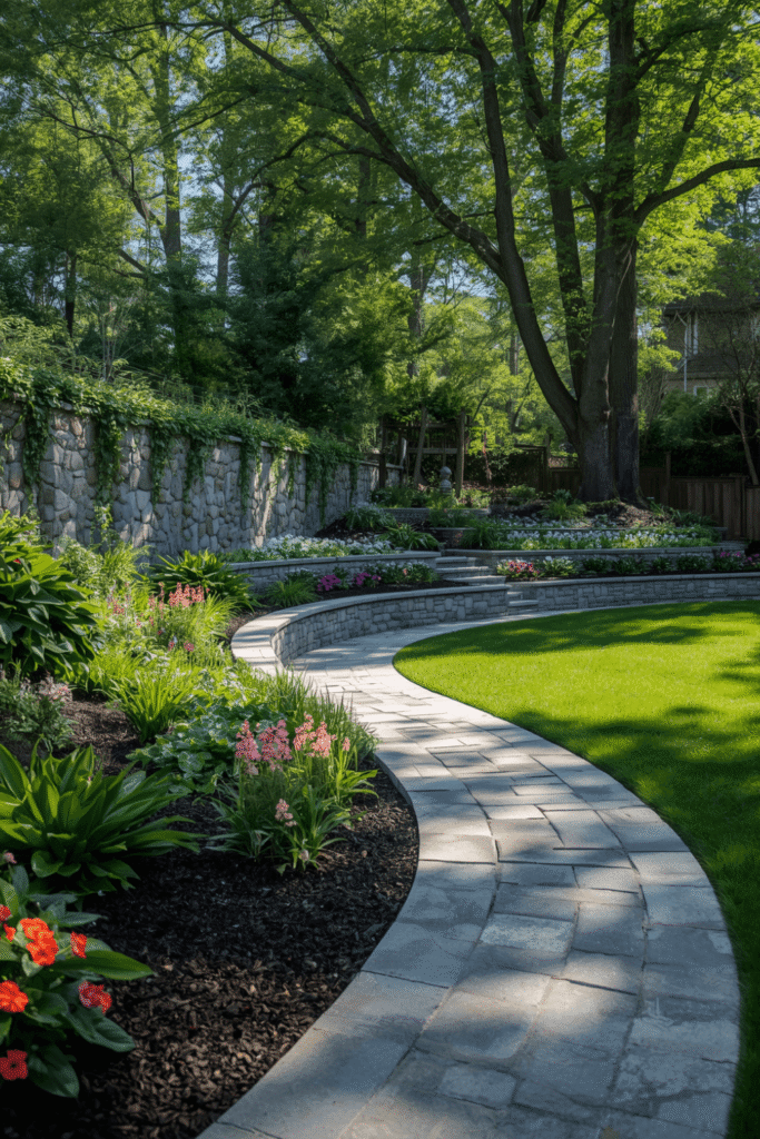 Why Sloped Yards Are Secretly a Design Advantage
