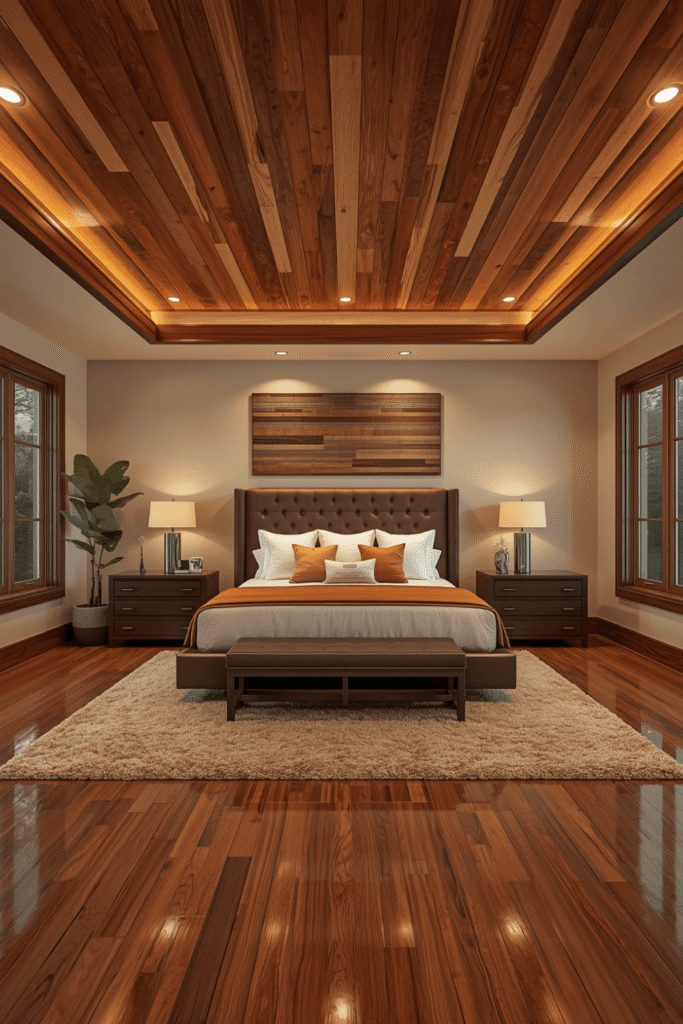 Wood Ceiling Bedroom The Detail That Changes Everything