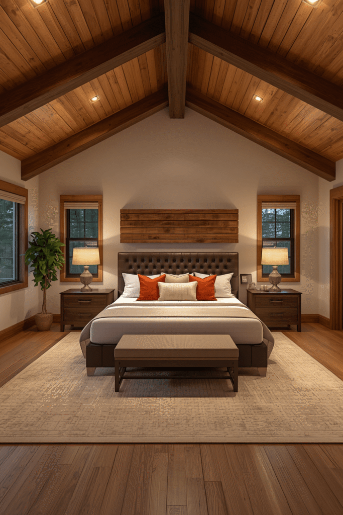 Wooden Beam Ceiling for Architectural Character