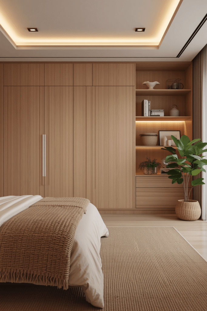 Mirrored Wardrobe Doors Function Plus Light