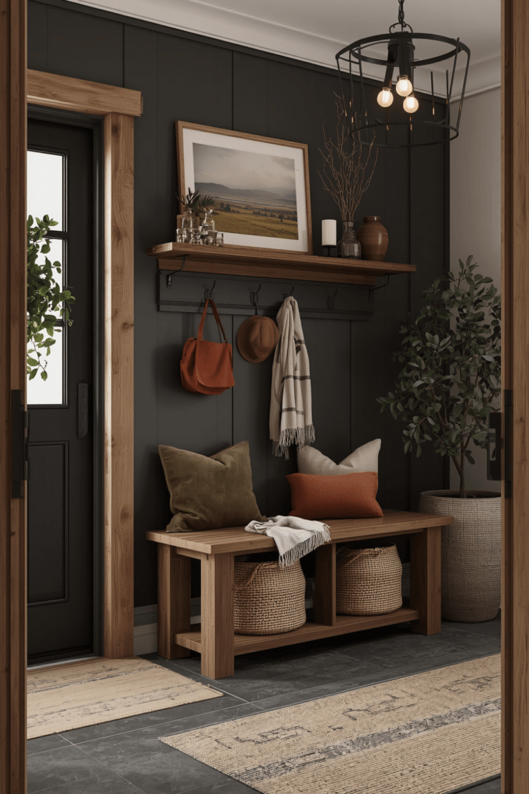 Wicker Basket Storage for Texture and Function